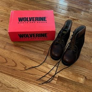 WOLVERINE BOOTS & SHOES WOMENS IMPACK DURASHK WMS 6’’ BRN S/T